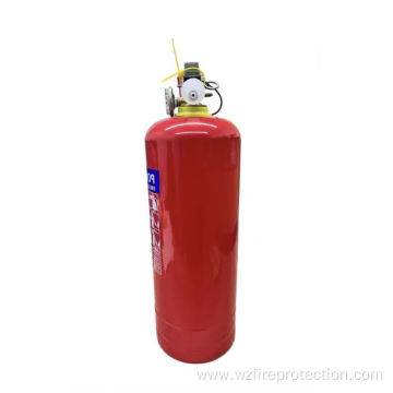 5kg portable wheeled red CO2 fire extinguisher